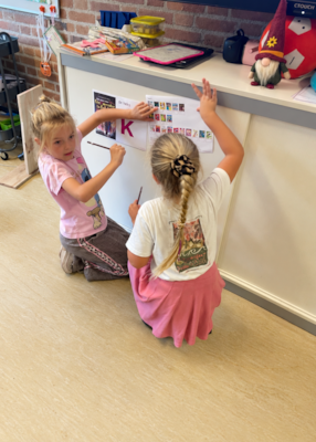 Samenwerken aan de letter K